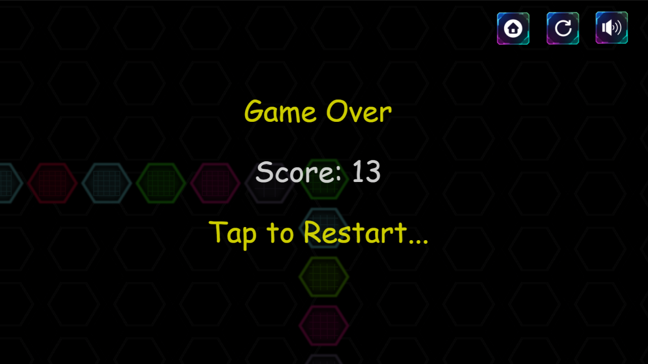 Hexa Match - Construct 3 Game (HTML5, AdMob, C3P)